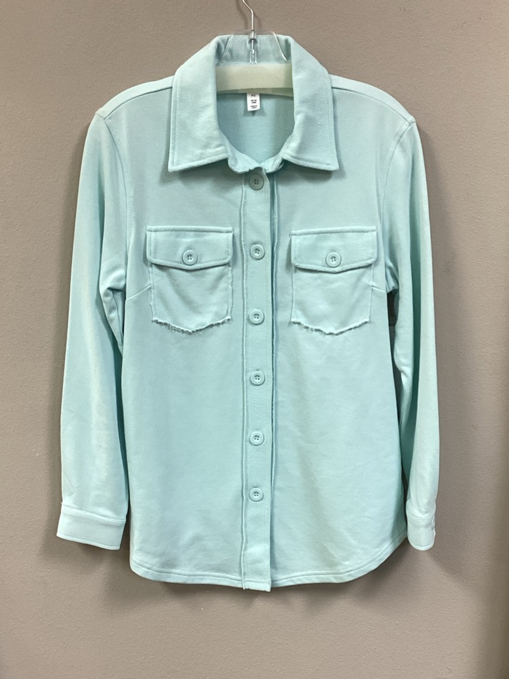 Tribal Mint Green Button-Down Shirt